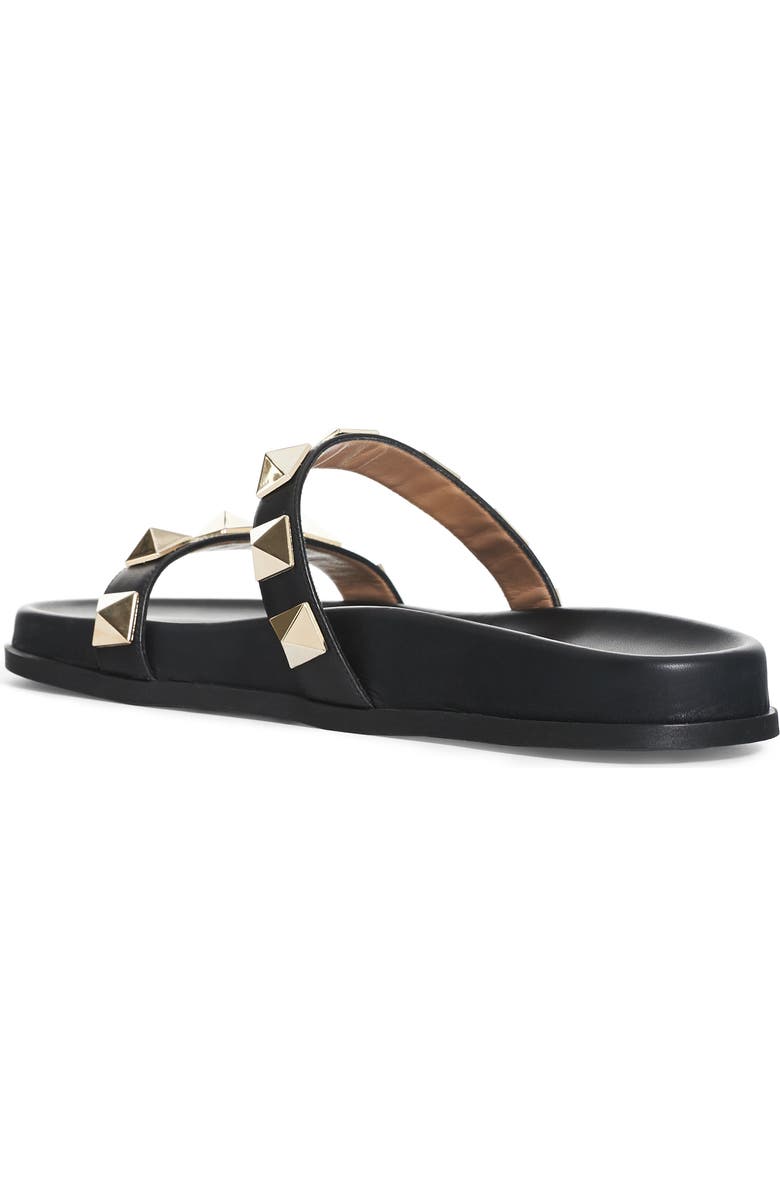 Valentino Garavani Rockstud Lock Slide Sandal, Alternate, color,