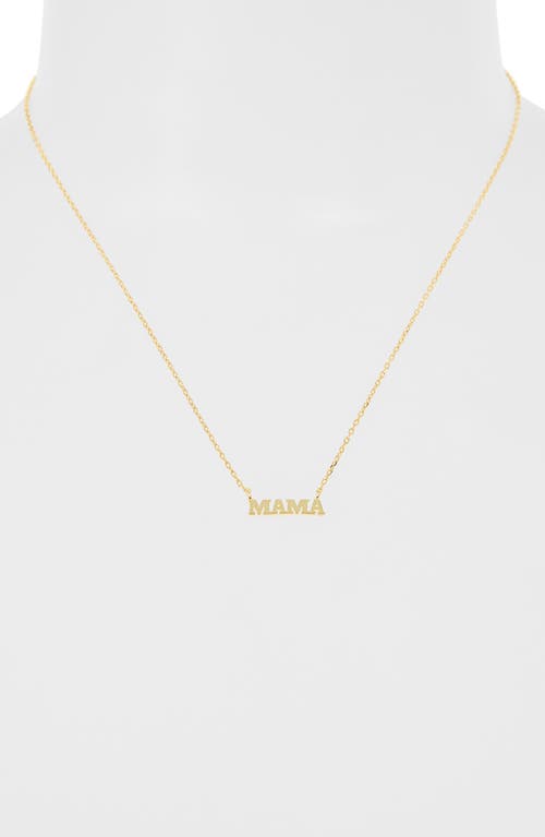 Argento Vivo Mama Pendant Necklace & Mother-of-pearl Butterfly Stud Earrings Set