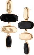 JARDIN Sculptural Resin Statement Drop Earrings