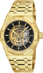 GEVRIL Gotham Bracelet Watch, 41mm