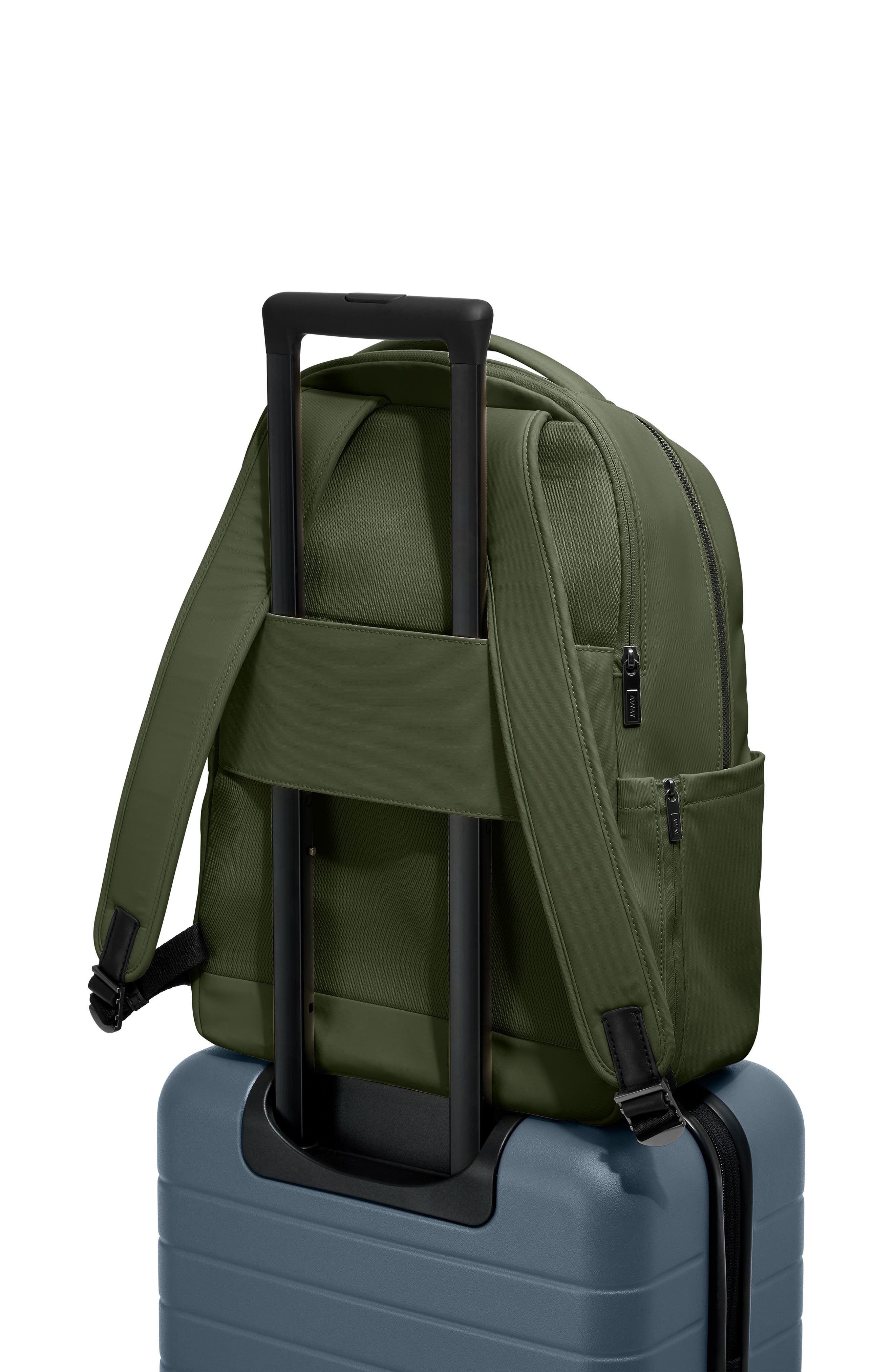 Away The Commuter Backpack, Alternate, color, Olive Green