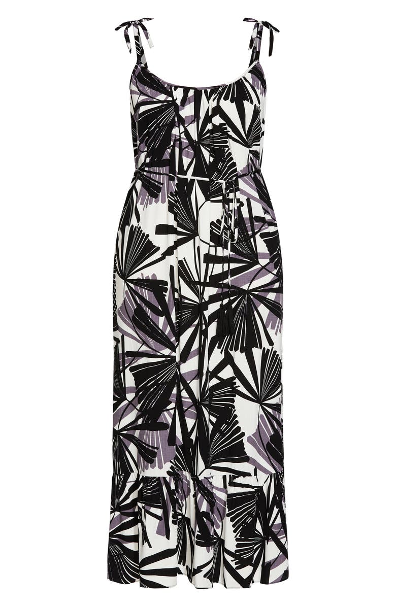 City Chic Tilly Floral Maxi Sundress, Alternate, color,