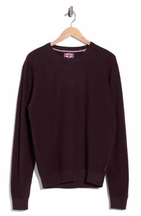 Herringbone Crewneck Sweater