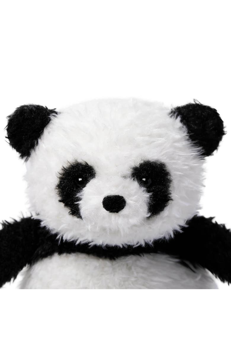 7 Inch Rock and Roll Panda Weighted Stuffed Animal, Alternate, color, Multicolored