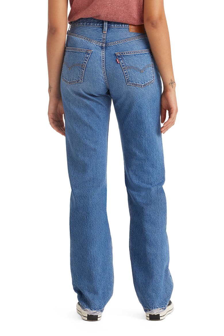 501® '90s Lightweight Straight Leg Jeans, Alternate, color, BOLD UNDERLINE LTW