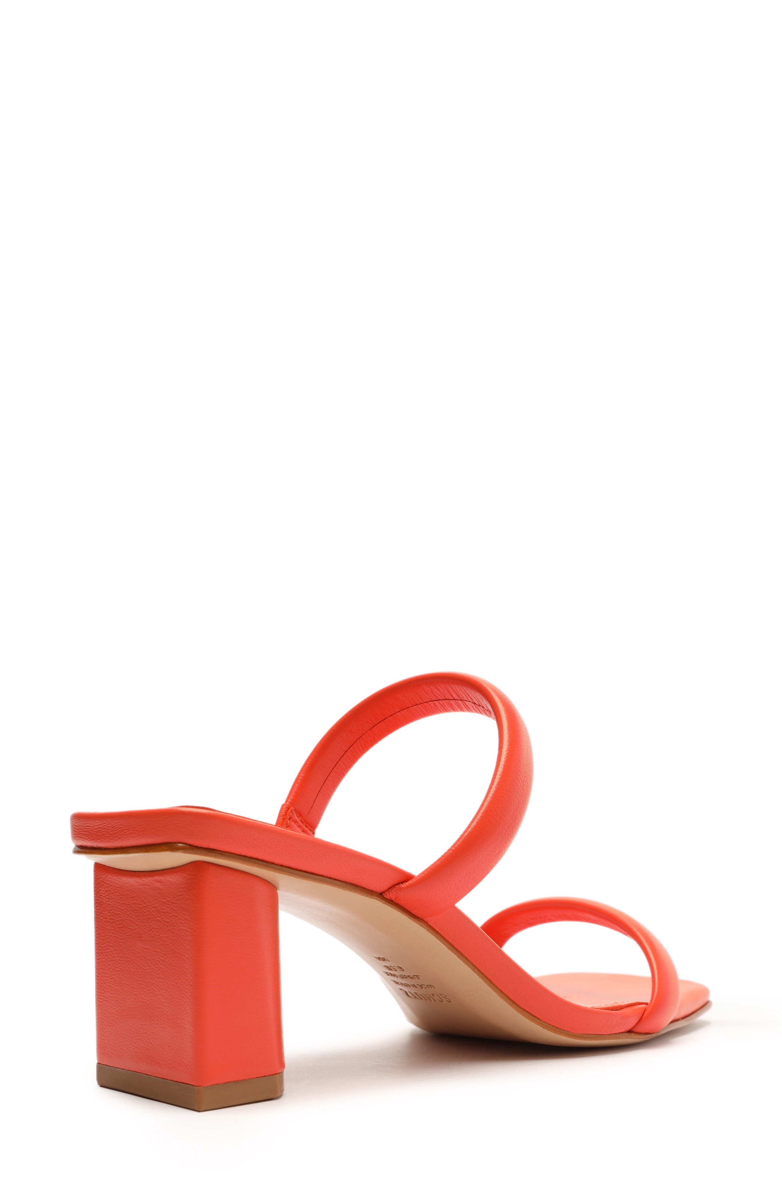 Ully Block Heel Sandal, Alternate, color, CORAL