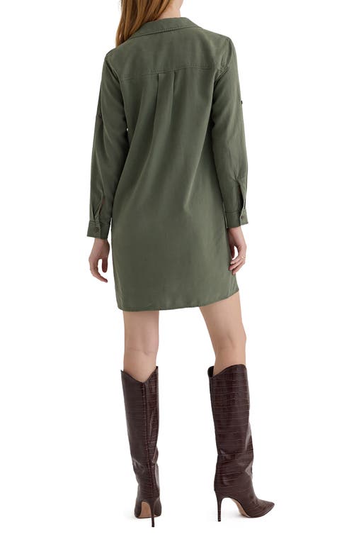 Bella Dahl A-line Shirtdress In Green