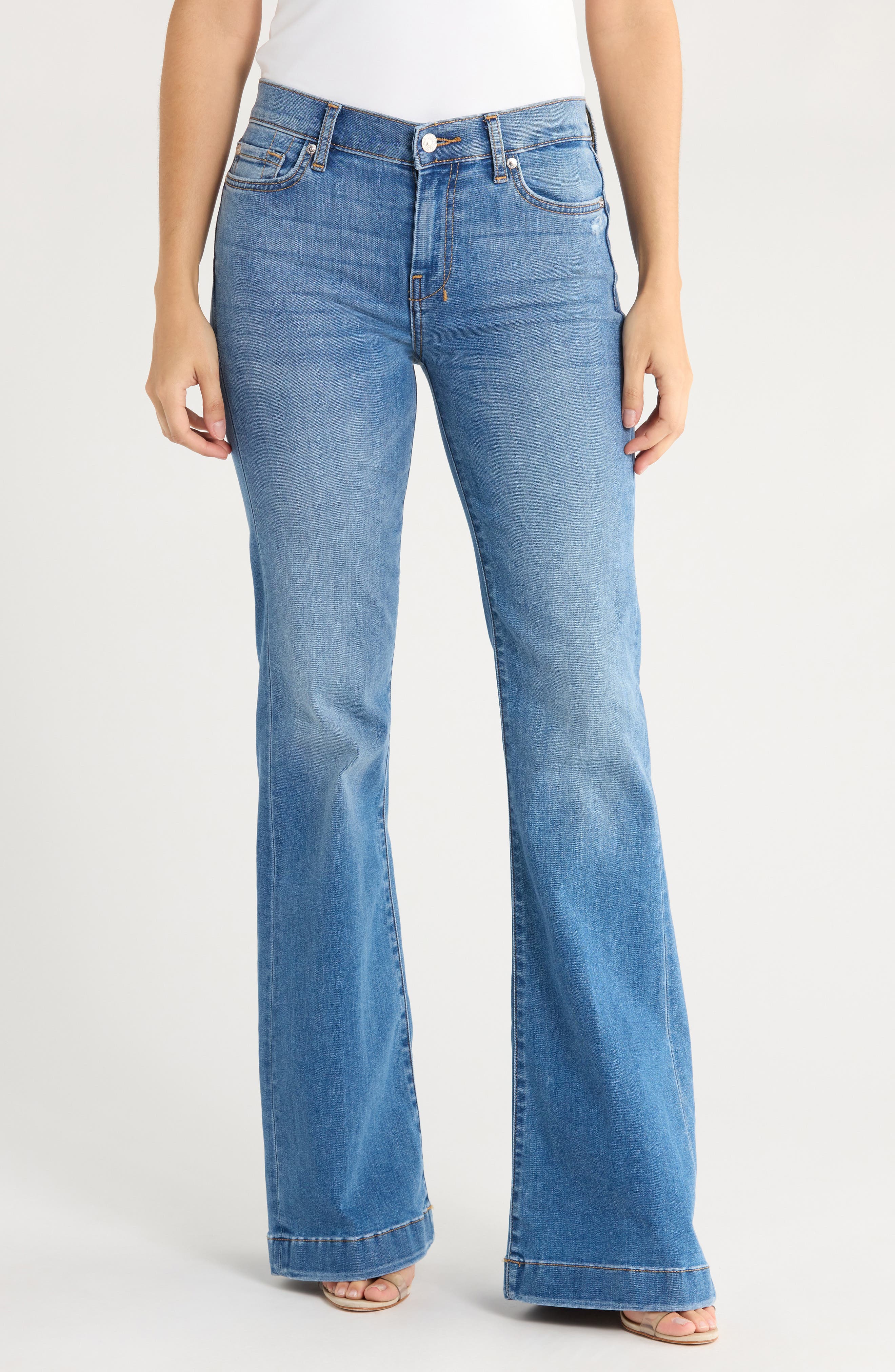 7 For All Mankind Dojo Flare Jeans