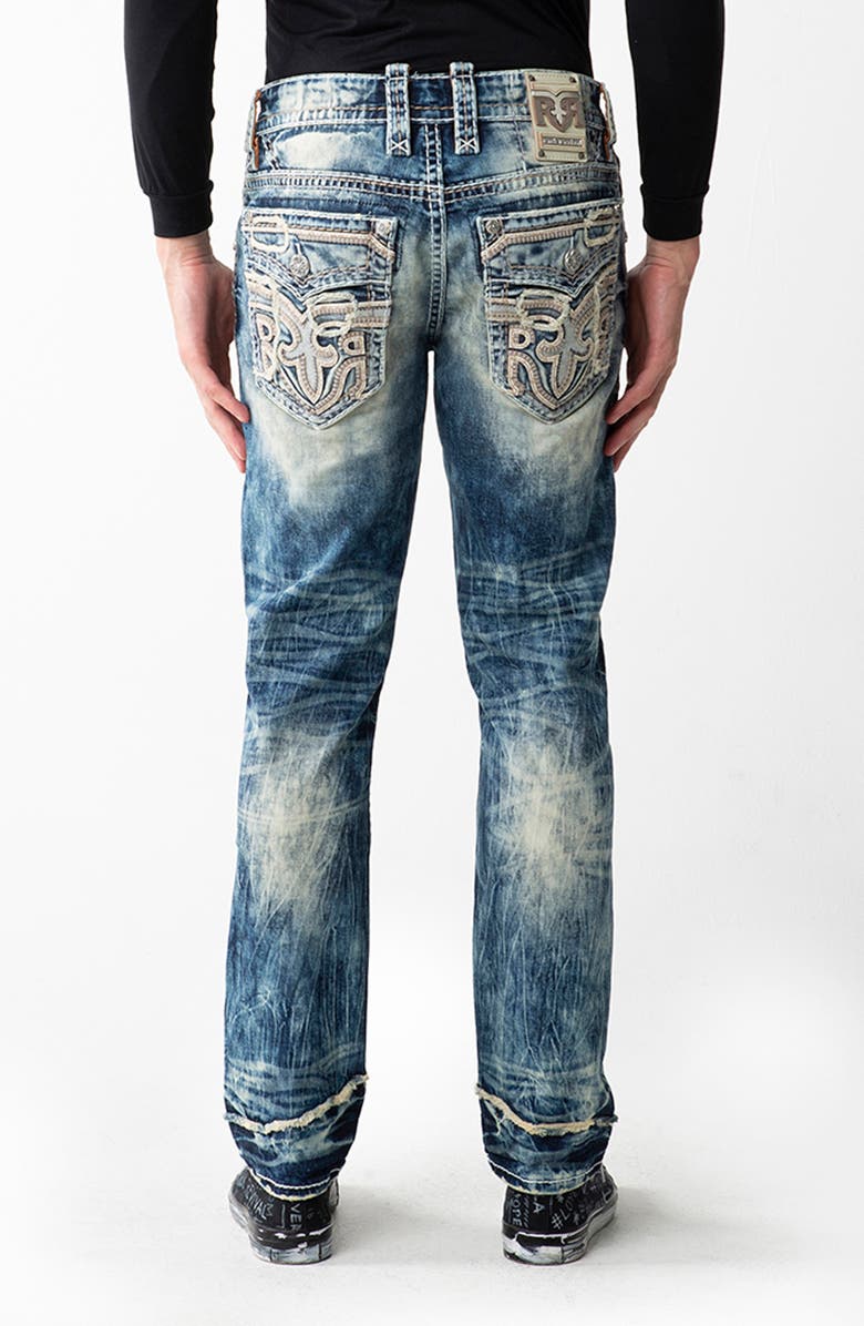 Rock Revival Alternative Straight Leg Stretch Jeans, Alternate, color, 