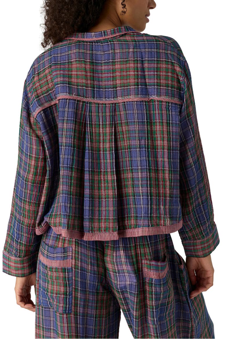 Intimately FP One and Done Pajama Shirt, Alternate, color, MIDNIGHT COMBO