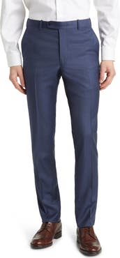 Peter Millar Harker Flat Front Wool Dress Pants