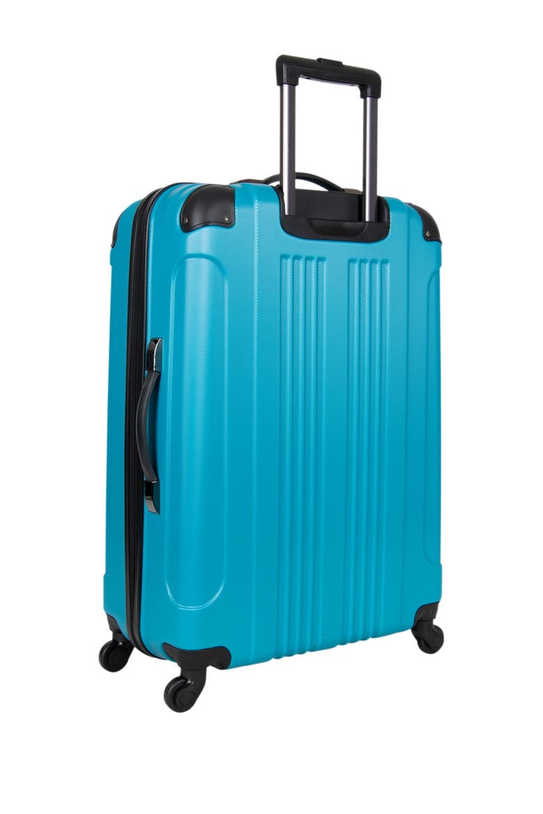 Out of Bounds Lightweight Hardside 4-Wheel Spinner Luggage, Alternate, color, TEAL