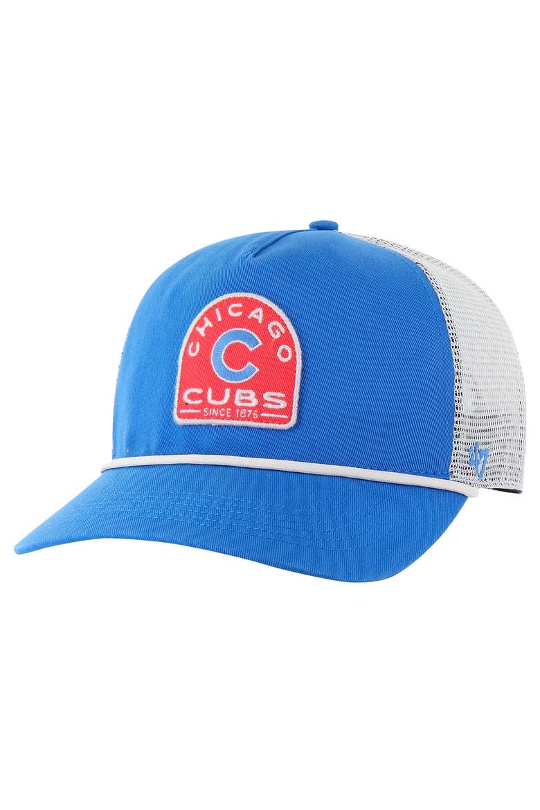 Men's '47 Royal Chicago Cubs Cypress Trucker Hitch Adjustable Hat, Main, color, Royal