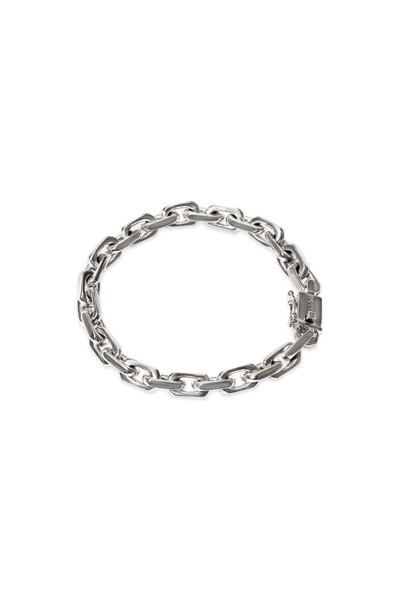 Bring It Chain Bracelet, Main, color, Silver