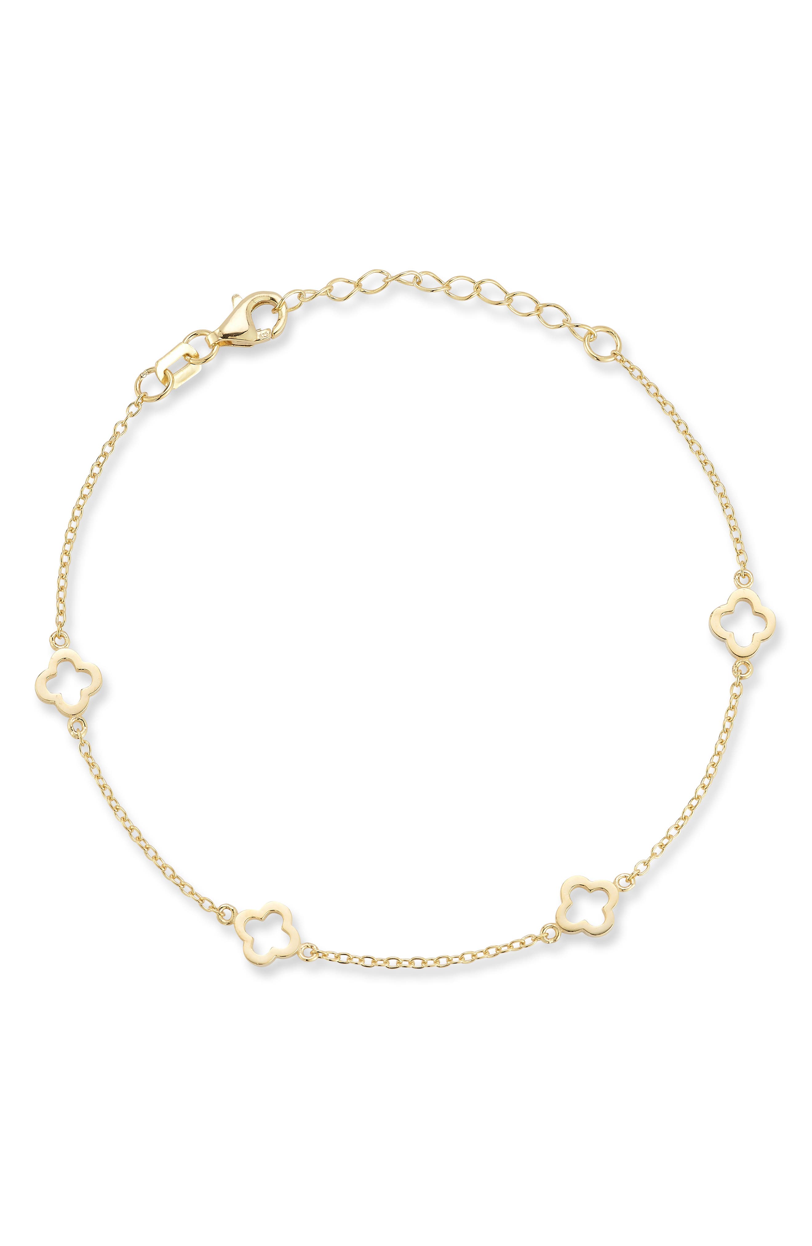 GLAZE JEWELRY Clover Station Bracelet