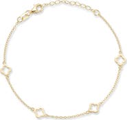 GLAZE JEWELRY Clover Station Bracelet