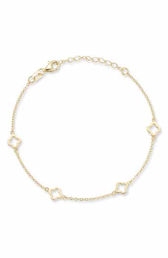 GLAZE JEWELRY Clover Station Bracelet