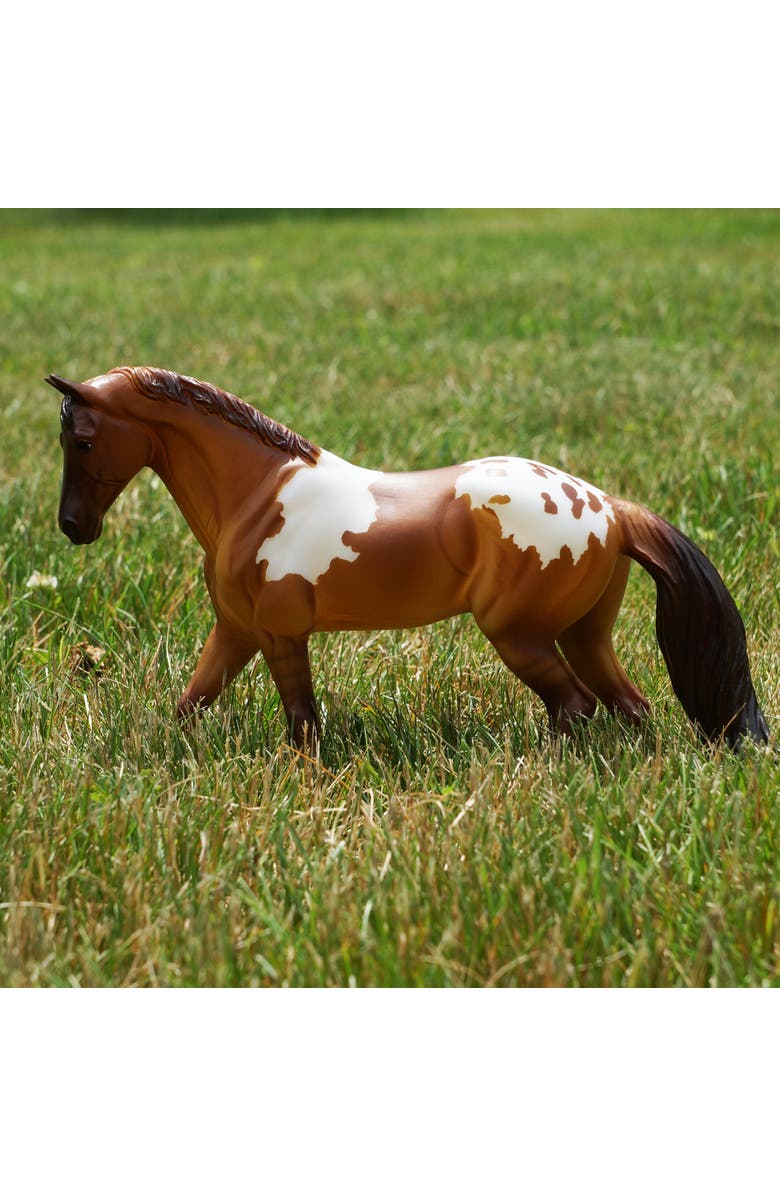 Breyer Horses The Freedom Series Red Dun Pintaloosa, Alternate, color, Multicolored