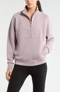 Zella Soft Luxe Half Zip Pullover