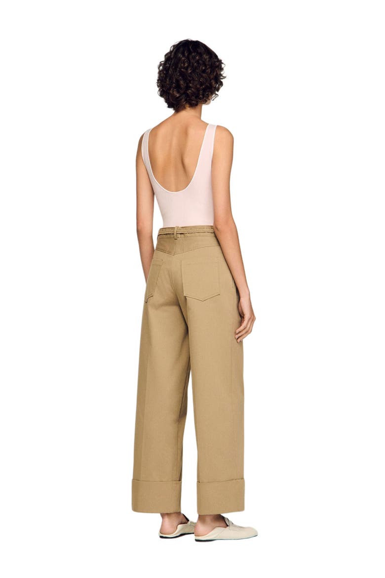 Suit trousers, Alternate, color, Beige