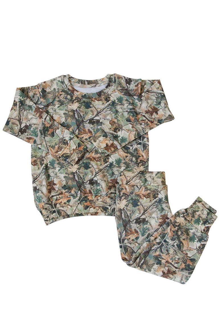 Sweatshirt and Jogger Set, Main, color, Classic Camo