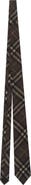 Burberry Check Silk Tie