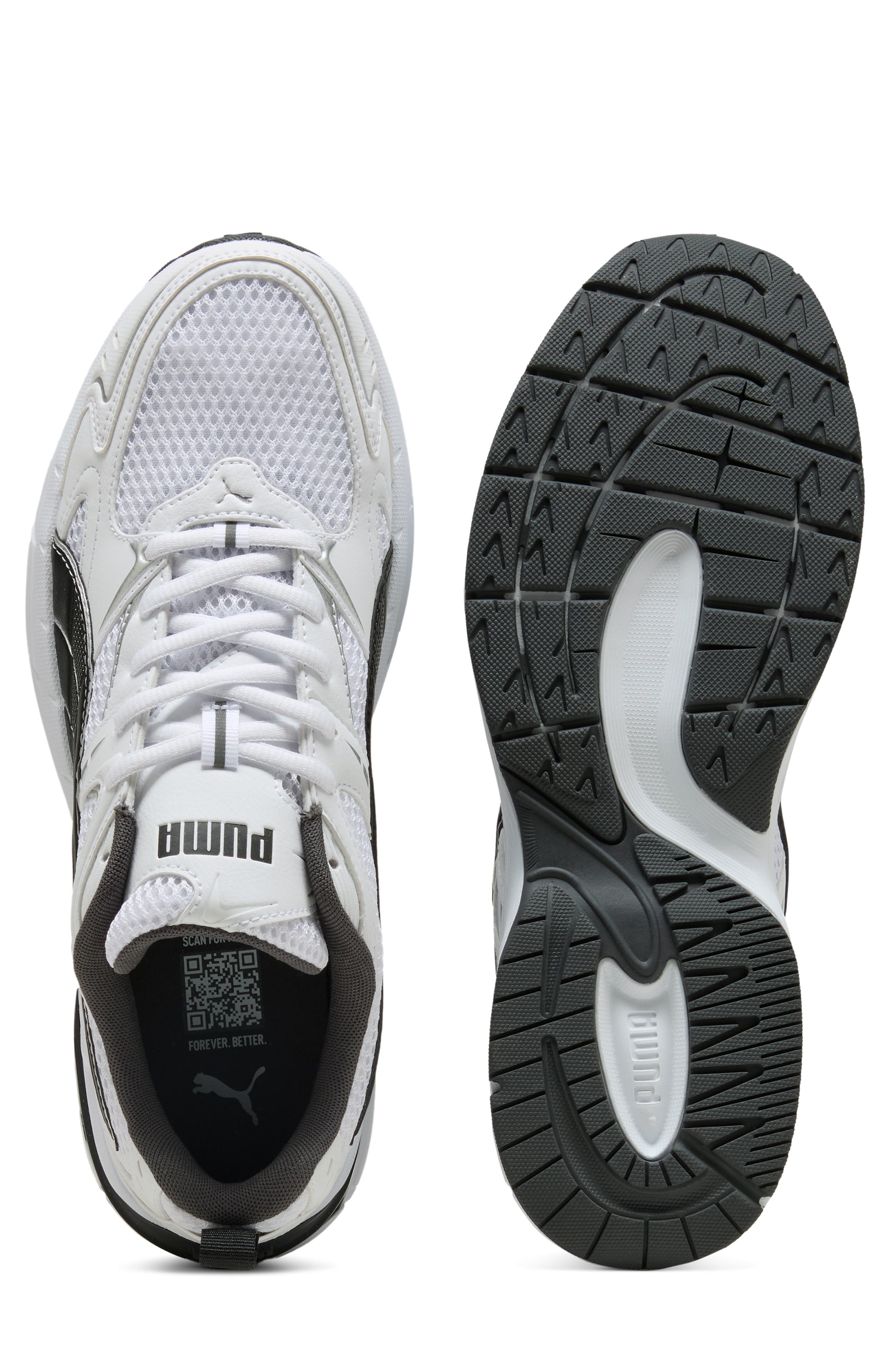 PUMA Milenio Tech 2000 Sneaker, Alternate, color, Puma White/ Black/ Silver