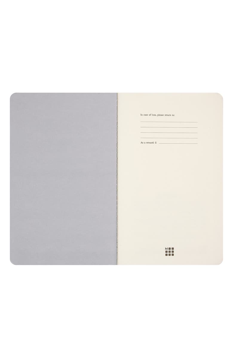 Moleskine Set of 2 Large Cahier Journals, Alternate, color, Black And Gray