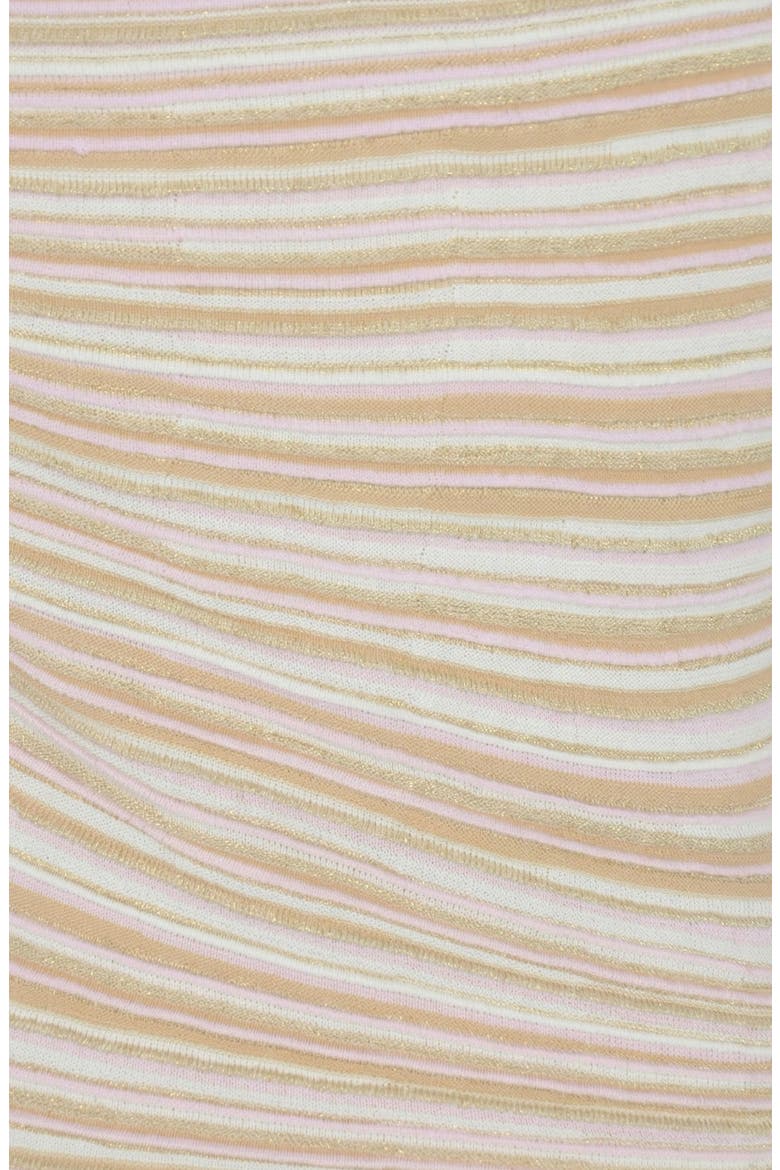 Striped Knit Tank & Midi Skirt Set, Alternate, color, Cream