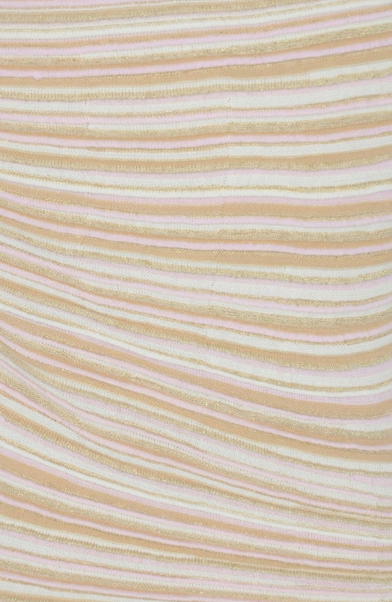 Modenaire Striped Knit Tank & Midi Skirt Set, Alternate, color, Cream