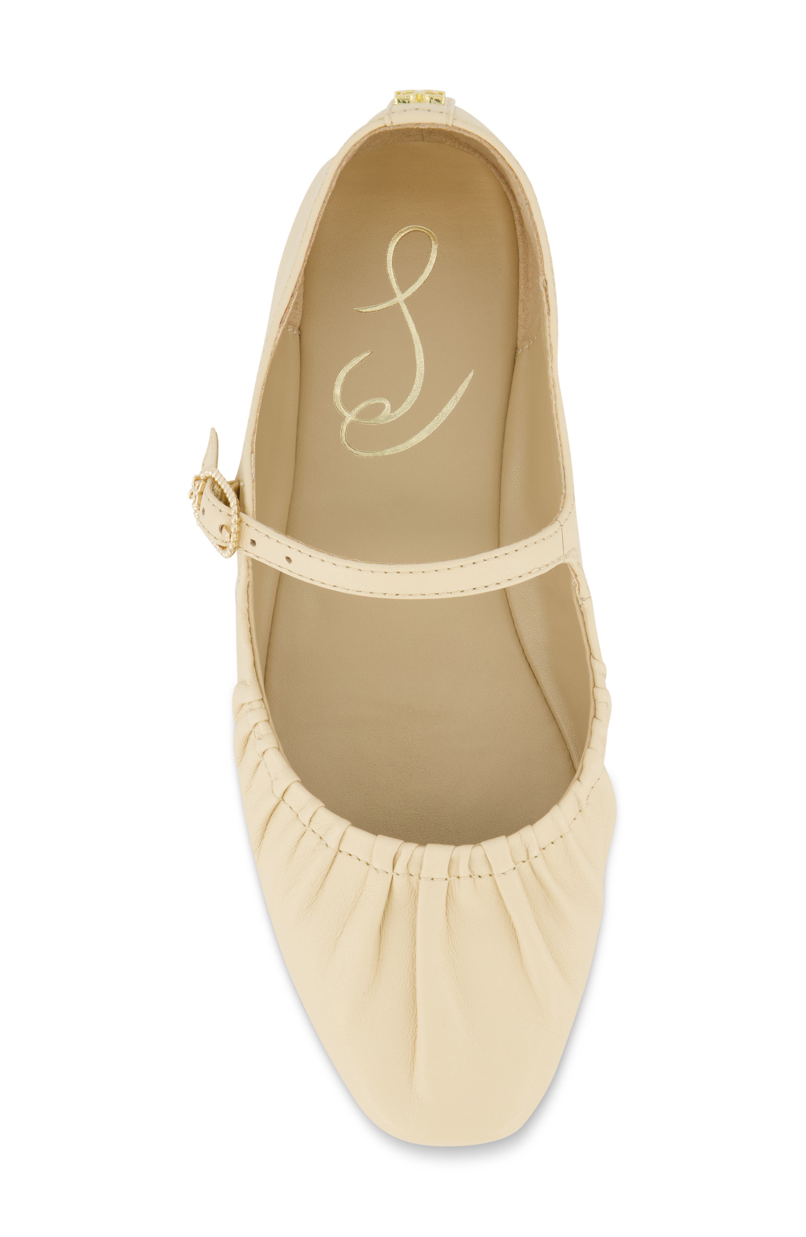 Sam Edelman Kids' Maeve Micah Mary Jane Flat, Alternate, color, Natural