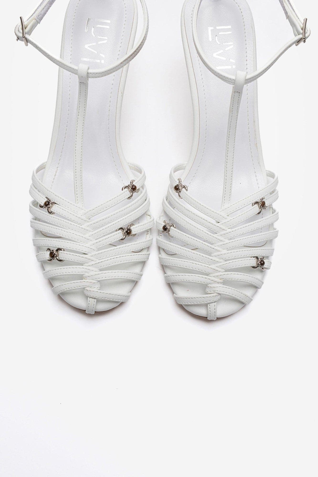 Ovier Stiletto Pump, Alternate, color, White