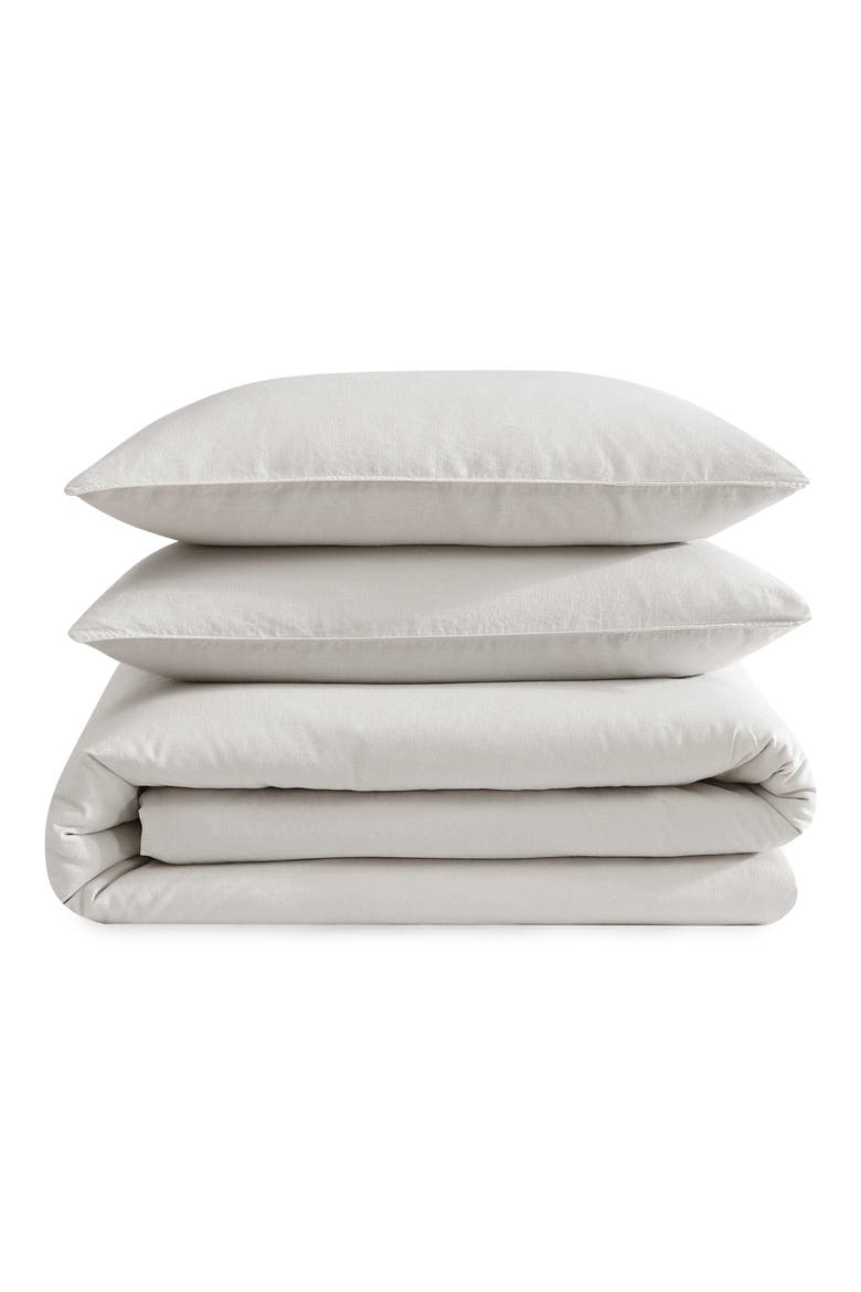 Soft Linen Blend Duvet Cover & Shams Set video