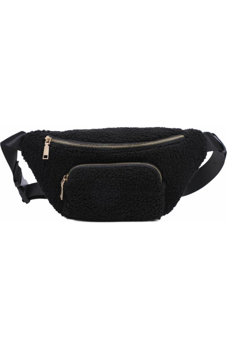 MODA LUXE Orson Belt Bag, Main, color, Black