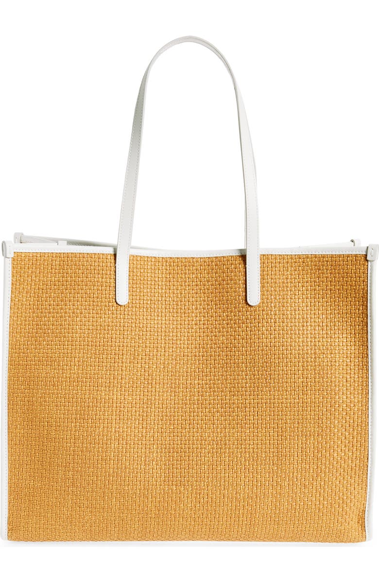 Dolce&Gabbana Shopping Raffia Tote, Alternate, color,