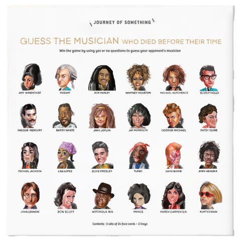 Guess The Musician, Who Died Before Their Time, Ages 14+