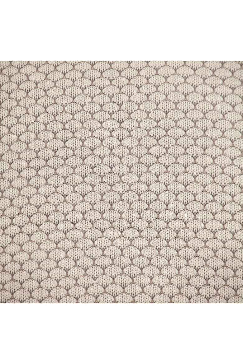 Grace Transitional Beige/Cream Throw Pillow, Alternate, color, BEIGE
