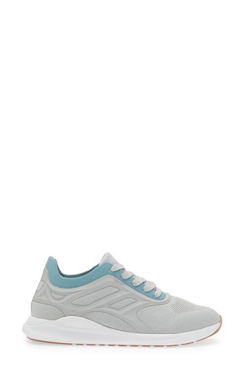 Naot Krypton Sneaker In Grey/blue Knit