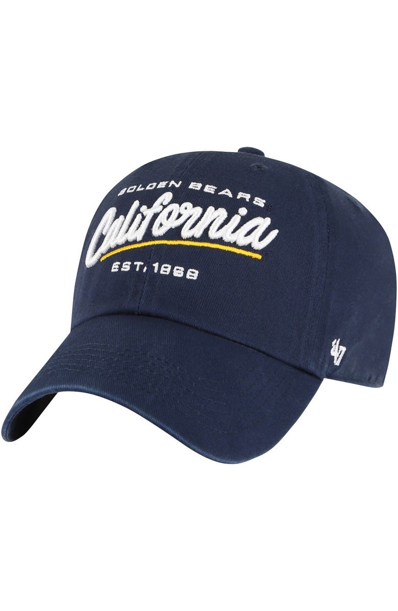 '47 Women's '47 Navy Cal Bears Sidney Clean Up Adjustable Hat, Main, color, 