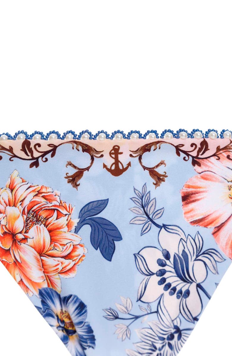 Agua Bendita Alegria Kai Reversible Bikini Bottoms, Alternate, color, Blue Multi