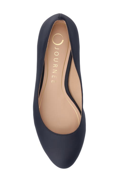 Journee Collection Journee Womens Saarii Wide Width Pumps In Navy