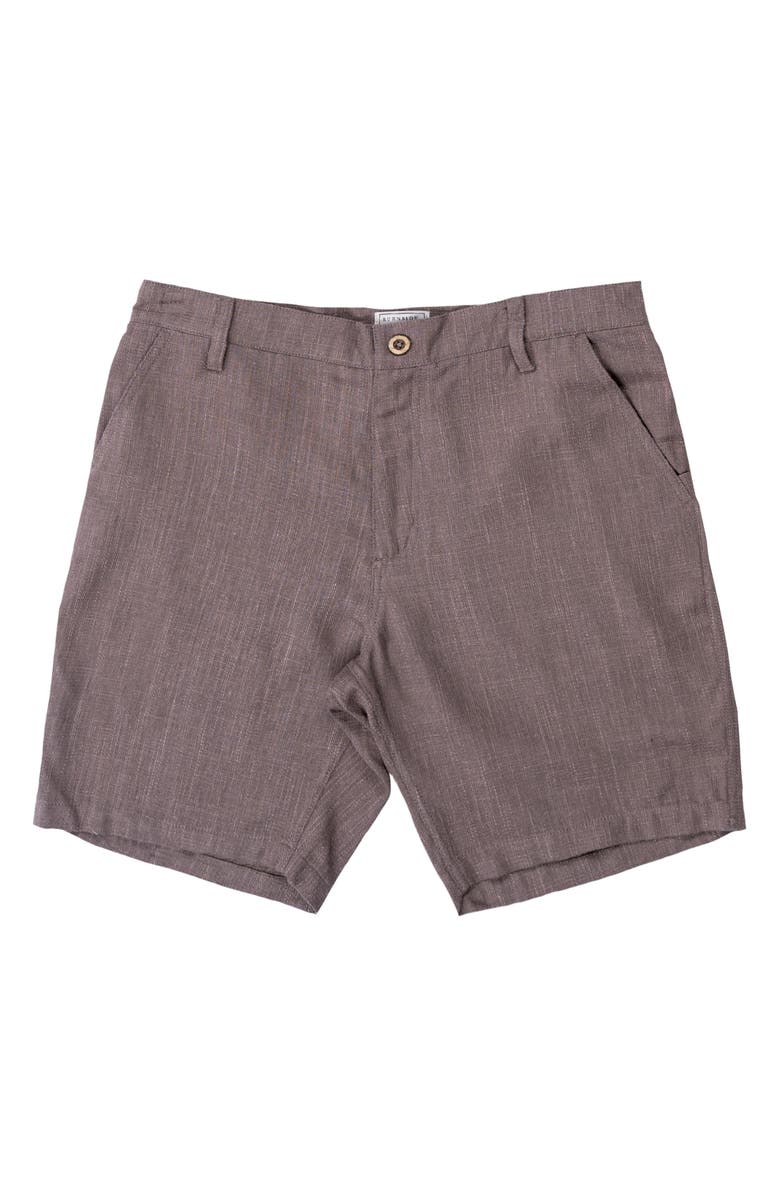 BURNSIDE Cotton Blend Shorts, Main, color,