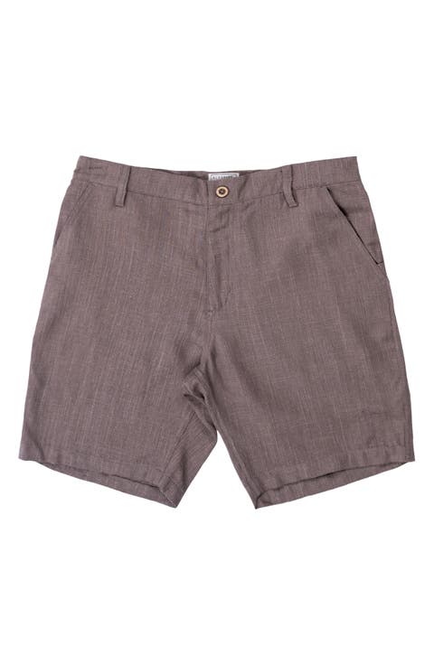 Cotton Blend Shorts