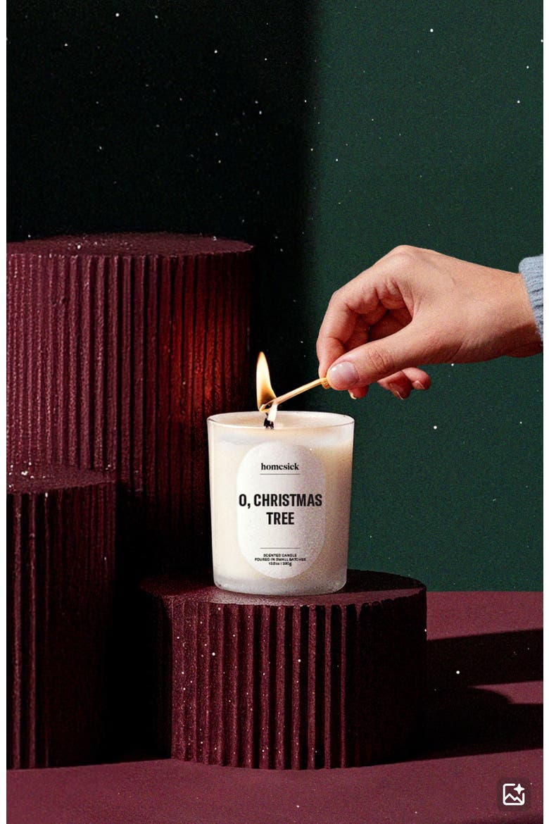 O Christmas Tree Candle, Alternate, color, NO COLOR