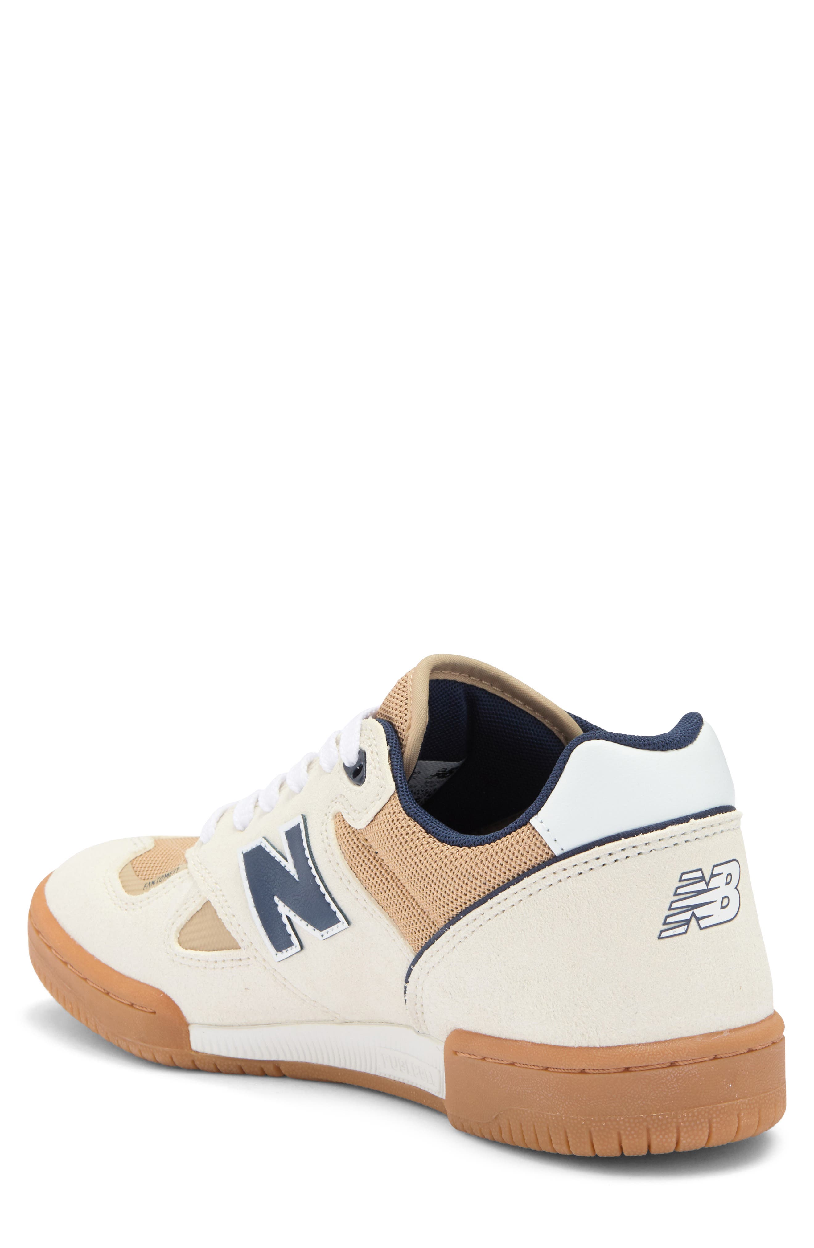 New Balance NB Numeric Tom Knox 600 Skate Sneaker, Alternate, color, Sea Salt/ Navy