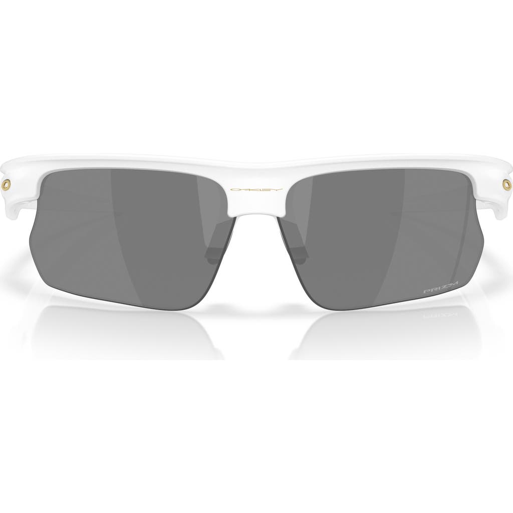 Oakley Bisphera 68mm Prizm™ Gradient Oversize Rectangular Sunglasses In Gray