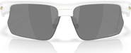 Oakley Bisphera 68mm Prizm™ Gradient Oversize Rectangular Sunglasses