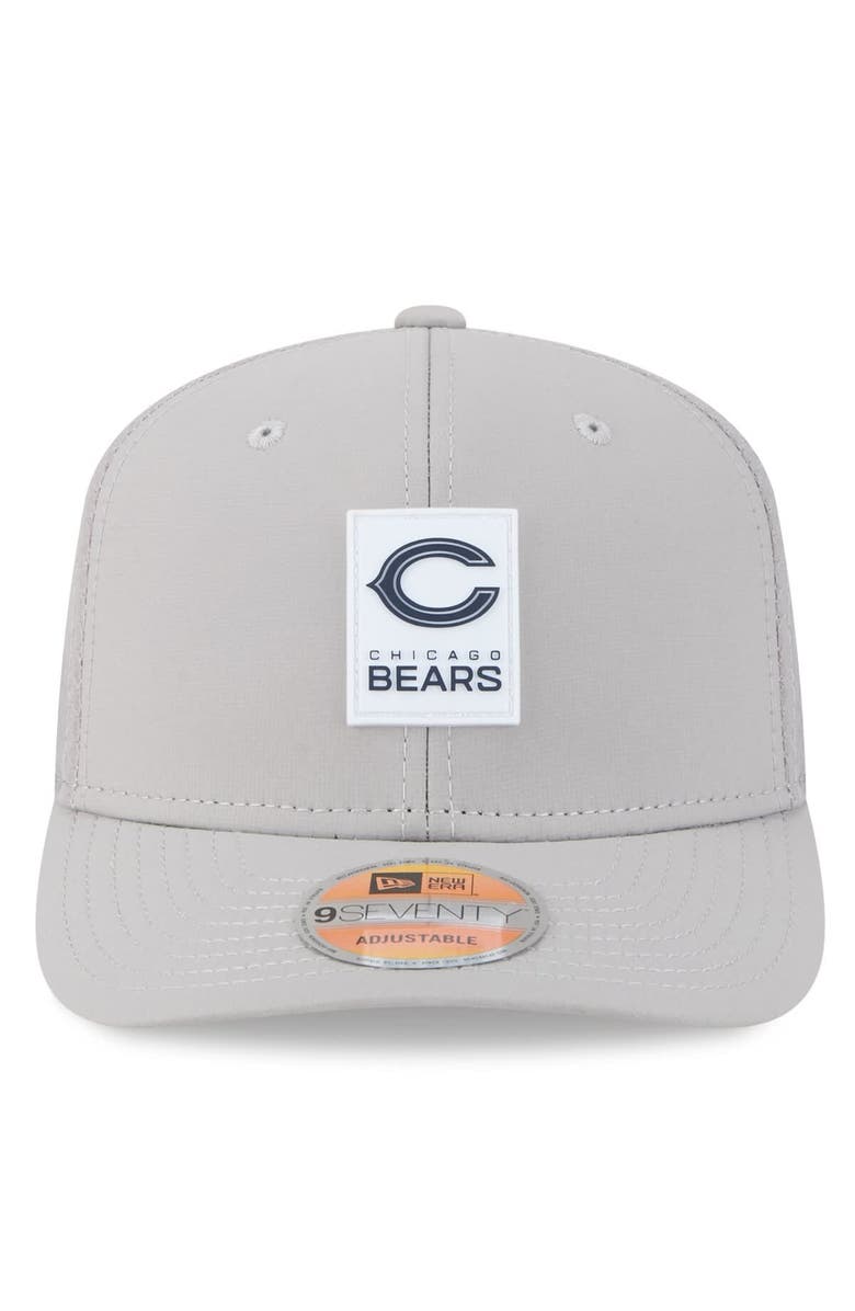 New Era Men's New Era Gray Chicago Bears 2025 Sideline  9SEVENTY Adjustable Trucker Hat, Alternate, color, 