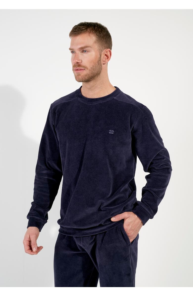 HOM Ronnie Homewear, Alternate, color, Navy