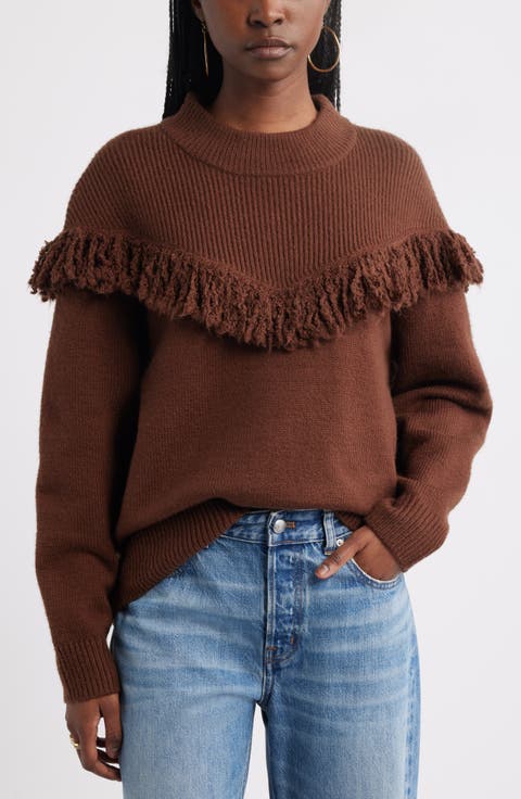Novelty Fringe Sweater